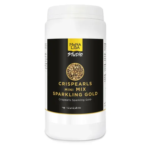 Crispearls Mini Mix Sparkling Gold
